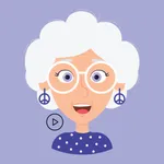 Old Lady Stickers Animated icon