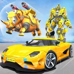 Rhino Robot War Car Transform icon