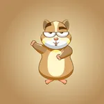 Adorable Hamster Stickers icon