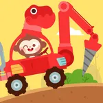 Dinosaur Car Games：DuDu Games icon