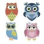 Owl Sticker Collection icon