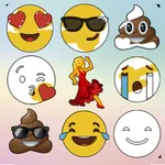 My Emoji coloring book game icon