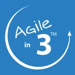 Agile in 3 icon