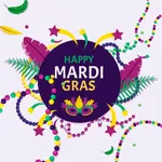 Mardi Gras Carnival Stickers icon