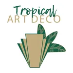 Tropical Art Deco icon