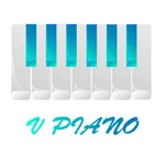 V Piano Synthesizer Audio Beat icon