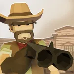 Wild West Polygon Cowboy icon