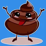 Poop emoji & Stickers for text icon