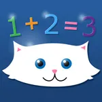 Learn math with the cat icon