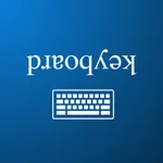 Upside down text keyboard icon