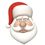 Santa Face Live Moji Mask icon