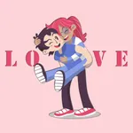 Couple Hugs Stickers icon