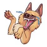 Dog Cute Pun Funny Stickers icon