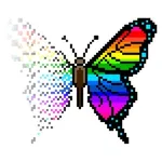 Butterfly Pixel Art icon