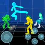 Stickman Neon Street Fighting icon