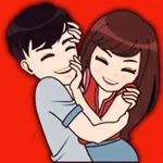 Happy Couple Sticker icon