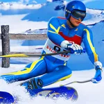 Downhill Skiing champion icon
