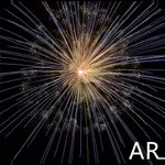 Real AR fireworks icon