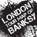 London Tour Map of Banksy icon