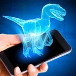 Hologram 3d Dinosaurs icon