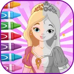 PrincessColoringBooksLearning icon