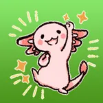 Cute Mexican Salamander Icon icon