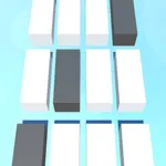 Tap Block - White Tile 3D Game icon