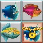 Match 3 fish game icon