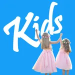 Fashion for kids online icon