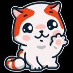 Red Cute Raccoon icon