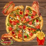 Pizza Burger Match 3 icon