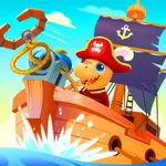 Dinosaur Pirate Games for kids icon