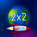 Space Math: Times Tables Games icon