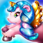 Cute Unicorn: running games icon