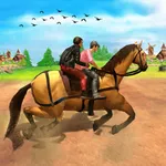 Public Horse Transport Sim 3D icon