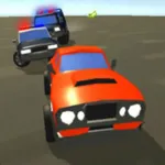 Crazy Racer Vs Police icon