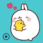 Animated Molang And Piu Piu icon