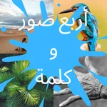 اربع صور و كلمة - وصلة الصور icon