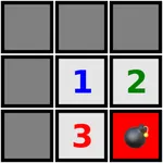 Minesweeper in the dark icon