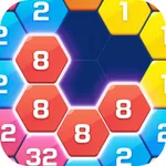 2048 Hexa Puzzle - Merge Block icon