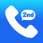 2nd Line - Second phone number icon