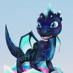 Little Blue Dragon - AR Book icon