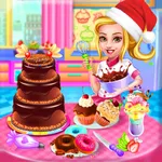 Christmas Doll Cooking Cakes icon