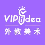 VIPidea课堂—北美外教少儿在线美术 icon