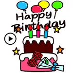 Animated Happy Birthday Gifs icon