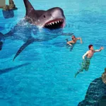 White Shark Attack In Sea icon