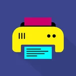 printer:  wireless app prints. icon