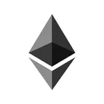 Ethereum price ETH rate live icon