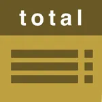 合計の表計算・リスト管理-total list- icon