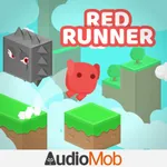 Red Runner with AudioMob icon